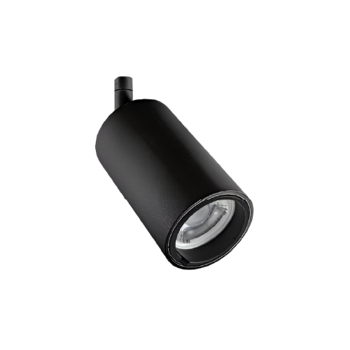 Cabezal GU10 aluminio negro